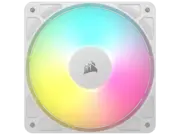 CORSAIR RS120 ARGB PWM 120mm Fan - White - Simplified Control - Daisy-Chain 4-Pi