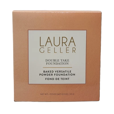 3 Pack Laura Geller Double Take Baked Versatile Powder Foundation Fair 0.9oz
