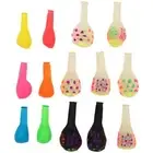 120pcs Heart Stars UV Polka Dot Blacklight Balloons Birthday