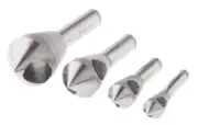 Exact HSS-E COUNTERSINK DRILL BIT SET 4Pcs 2-20mm 90° Angle