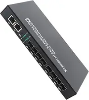 Gigabit Ethernet Fiber Switch, Optical Fiber Transceiver, 1.25G SFP, 10/100/1000Mbs, for Ethernet Network