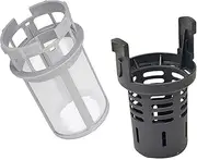 Dishwasher Filter External and Internal Compatible with Ariston Indesit Whirlpool C00256571 and C00256572