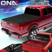 FOR 2004-2014 FORD F150 F-150 FLEETSIDE 6.5 FT BED SOFT ROLL-UP TONNEAU COVER