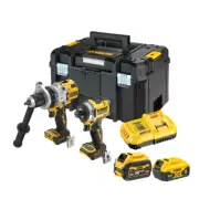 DeWALT 18V XR 5.0/6.0Ah 2 Piece Premium Combo Kit
