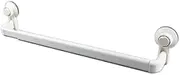Wall Mounted Bathroom Towel Rack with Powerful Suction Cup Space Saving Towel Rail for Hotel/Home Easy Installation Single Bar Holder LWX