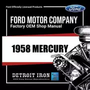 Digital Shop Manual and Resources for 1958 Mercury