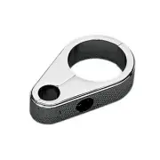 DS Die-Cast Clutch Cable Clamp Chrome 1.125"