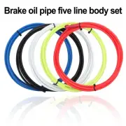 MTB hydraulic brake hose with excellent resistance to deformation and breakage