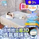 【SANKI三貴】涼感紗立體3D透氣網床墊 單人/雙人/雙人加大