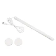 Under Cabinet Light 12" USB Desk Reading Strip LED Stick on Lamp Bar White