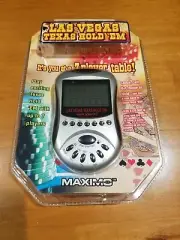 Maximo Concepts: Las Vegas Texas Hold 'Em Electronic Handheld Game ( New)