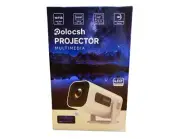 Polocsh Mini Beamer Multimedia Projector 1080P Wifi6 Bluetooth Compatible