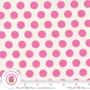 Moda SINCERELY YOURS 37611 17 Pink Polka Dots SHERRI & CHELSI Quilt Fabric