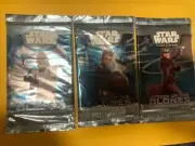 Star Wars - Attack Of The Clones Trading Cards Boosters Set Of 3