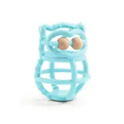 Djeco BabyBoo Silicone Owl Teether w/ Wooden Eyes Baby/Kids Teething 0m+