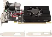 HD7450 2GB DDR3 Graphics Card 64bit Support DirectX 11 DVI VGA HD Multimedia Interface Integrated Graphics Card with 2 Bracket