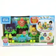 Mega Bloks Jungle Treehouse Band Music & Animal Sounds First Builders 60 Pieces