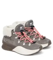 [Sorel Kids] Sorel Kids Out N About™ suede ankle boots UK 13 grey