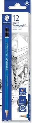 Staedtler Artist Pencils Staedtler Pencil Mars Lumograph, 3B Artist Quality S...