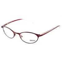 在飛比找PChome24h購物優惠-Anna Sui 安娜蘇 經典花園漸層金屬框造型眼鏡(紅色)