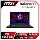 [欣亞] MSI Katana 17 B12VEK-058TW 微星炫彩戰鬥款電競筆電/i7-12650H/RTX4050 6G/8GB DDR5/512GB PCIe/17.3吋 FHD 144Hz/W11/四區RGB背光電競鍵盤