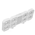 (white)Digital Clock Wall Auto Sleep LED Wall Clock For School For Home For