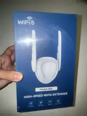 Laredas Z04 WiFi 6 Extender – 3000Mbps Signal Booster, Covers 20,000 Sq. Ft. New