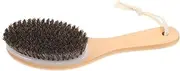Hohopeti Equestrian Tack Grooming Brush Horse Cleaning Accessory Safe Bristles Portable Design