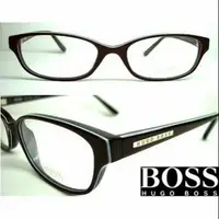 在飛比找蝦皮購物優惠-全新 HUGO BOSS 黑灰眼鏡彈性膠框