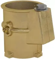 Anchor Socket, Perma Cast, Bronze, 1.9" Rails/Ladders, 3" PS-3019-B