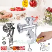 Kitchen Food Meat Grinder Mincer Stuffer Hand Manual Sausa Filler Maker Machine