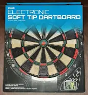 Franklin Sports Electronic Dart Board Sets - Soft Tip Electric Dartboard 3643
