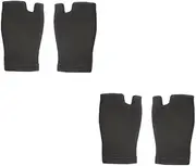 [HONMEET] 2pcs Elastic Wrist Support Gloves Sports Gloves for Women Men Cycling Exercise and Fitness Gear Outdoor