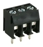 TERMINAL BLOCK 3.50MM 3 WAY, BLOCK ORIENTATION THROUGH HOLE RIGHT FOR CAMDENBOSS