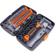 38Pcs Hand Tools Set Mechanics Kit Ratchet Socket Wrench Bits Home Repair Tool