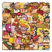 Junk Food Sticker Set 50pcs 103176