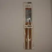 Chopsticks 22.5cm 2 pairs Bamboo Komon Pattern Eco friendly Reuse