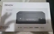 DENON RCD-N12 Network CD Receiver HEOS High Resolution HDMI ARC Black