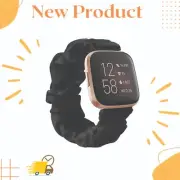 Tobpob Adjustable Elastic Scrunchie for Fitbit Versa 2 bands, band,Versa Lite