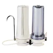 Benchtop - Countertop Water Filter - Ceramic + Carbon Block Filters CT-2-C.7C1