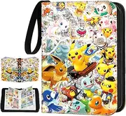 Scrapbook for cards, trading cards album, 50 pages, 400 card capacity, gifts for collectors and children.