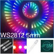 WS2812 F5 5mm RGB LED 30PCS WS2812-SK6812 NeoPixel Comp’ Light Emitting Diodes
