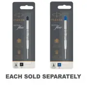 Parker Fine Ballpoint Pen Refill 0.8mm Silky Smooth Writing Precise Control