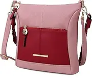 [MKF Collection] MKF Crossbody Bags for Women Purses and Handbags– PU Leather – Medium Over the Shoulder Side Messenger Bag