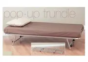 Single Jenson Pop up Trundle Bed Only - Silver