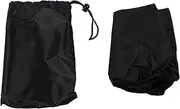 Outdoor Round Fire Pit Cover, 600D Oxford Cloth Water Resistant Built In Ground Fire Pit Cover, Prevents Rain and Debris, Specially Designed for Ground Fire Pits
