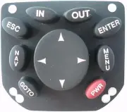 Magellan Meridian Platinum Handheld GPS Replacement Keypad Buttons -BLACK - NEW