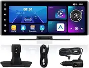 11.26Inch Dash Cam Wireless Carplay & Android Auto Car WiFi GPS Navigation Rear Camera Video Recorder