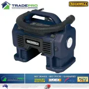Tyre Inflator Deflator Air Compressor Pump Rockwell 18V Cordless Skin Car PRO