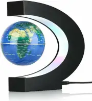 Magnetic Levitation Globe with LED Light, Cool Gadgets Floating Lamp Globe Decor